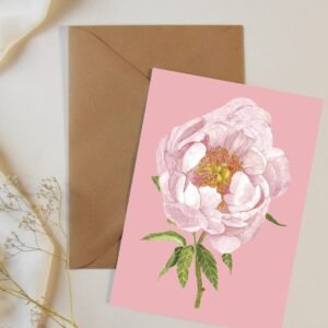 PRTCARD 163 WC Peony Blush