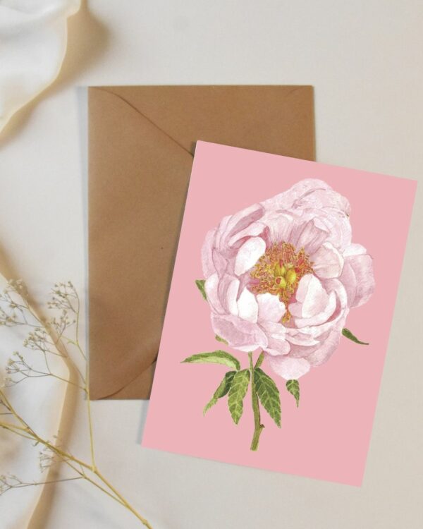 PRTCARD 163 WC Peony Blush