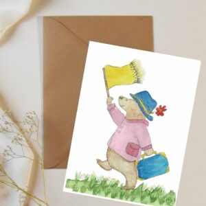 PRTCARD 164 WC PB Bear