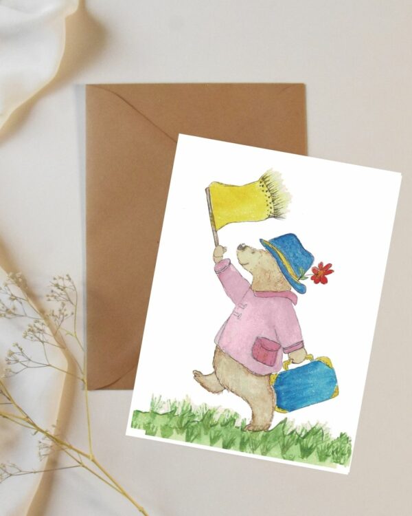 PRTCARD 164 WC PB Bear