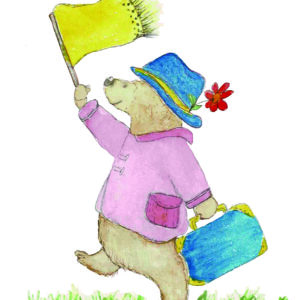 PRTCARD 164 WC PB Bear