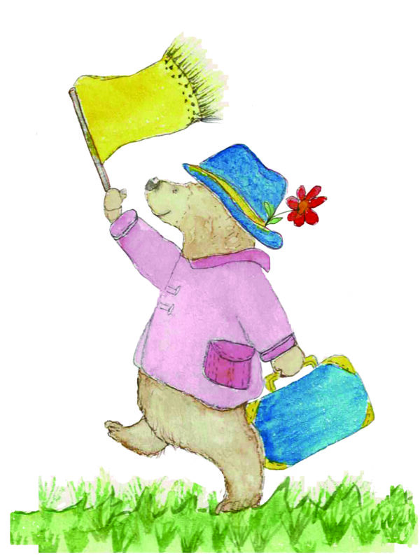 PRTCARD 164 WC PB Bear