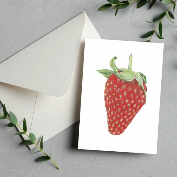 PRTCARD 259 Summer Strawberry CP